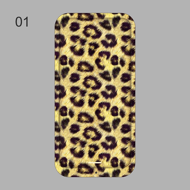 丛林豹纹皮革-定制化彩绘行动电源01 - 充电宝/传输线 - 塑料 