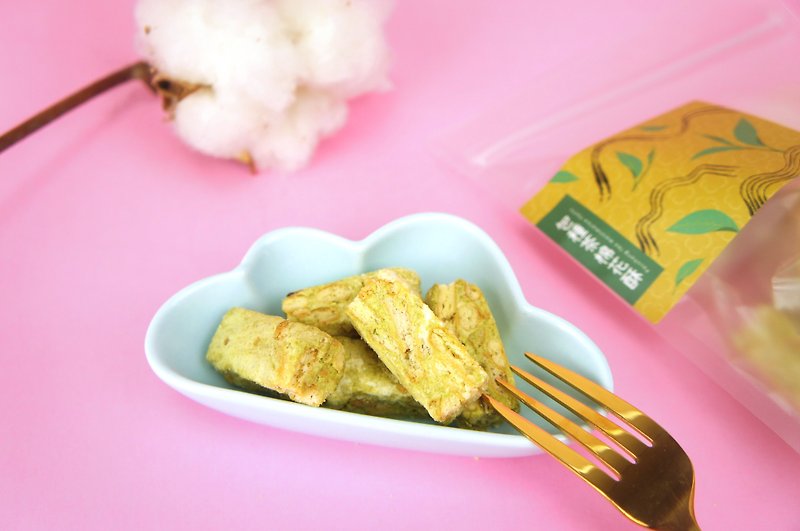 【午后小食光】台湾包种茶棉花酥-大包/赠云朵盘 - 咸派/甜派 - 新鲜食材 粉红色