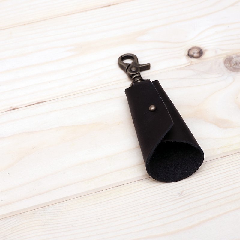 3-Keys Bag 三条锁匙包 黑色 - 钥匙链/钥匙包 - 真皮 黑色