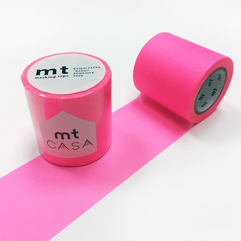 mt CASA tape 50mm和纸胶带【萤光粉 (MTCA5094)】 - 墙贴/壁贴 - 纸 粉红色