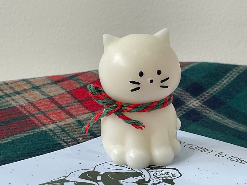 来自韩国的可爱猫咪蜡烛。 - 蜡烛/烛台 - 其他材质 白色