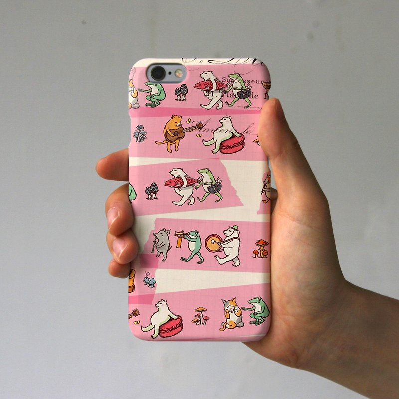 iPhoneケース　マスキングテープ ピンク - 手机壳/手机套 - 塑料 粉红色