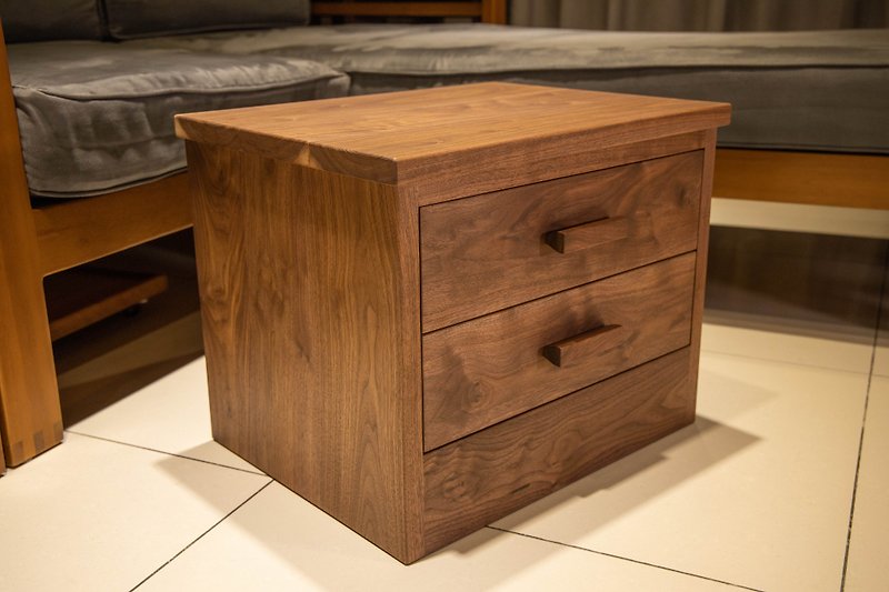 实用小边柜-小暗柜丨 接单订制 - 其他家具 - 木头 咖啡色