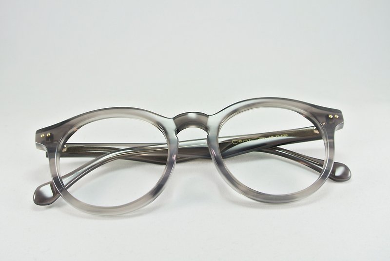 百搭圆框 意大利板材 眼镜框 - 眼镜/眼镜框 - 其他材质 灰色