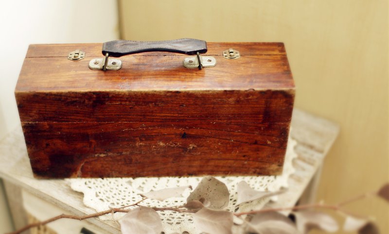 【好日恋物】德国古件木制美术盒 - 收纳用品 - 木头 咖啡色
