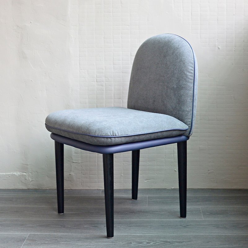 【RoundBoy】 餐椅 书椅 实木椅脚 家具设计 - 其他家具 - 棉．麻 灰色