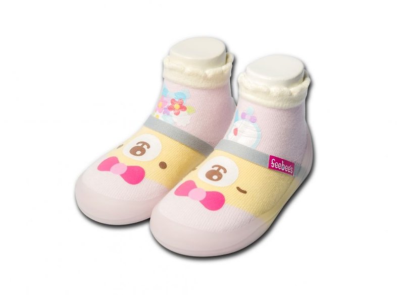 【Feebees】可爱动物系列 新娘熊熊 (学步鞋 袜鞋 童鞋 台湾制造) - 童装鞋 - 其他材质 粉红色