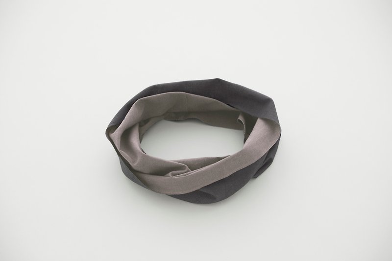 Snood Oo Wow Rosy brown x Slate gray L size