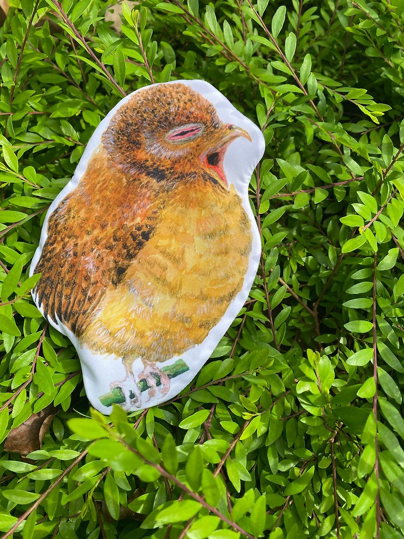 黄嘴角鸮 造型零钱包 - 零钱包 - 聚酯纤维 咖啡色