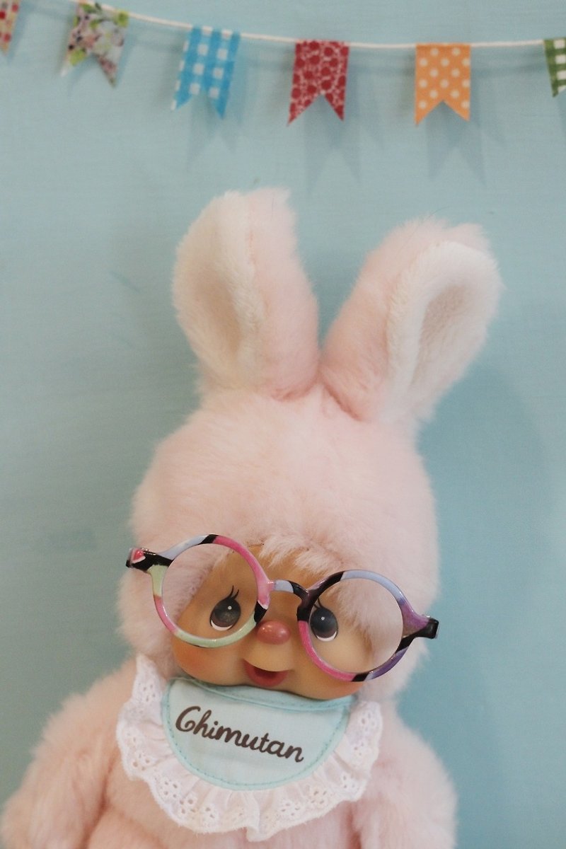娃用活泼彩色款眼镜monchhichi、Holala、妹头、 小布可以戴 - 眼镜/眼镜框 - 塑料 多色