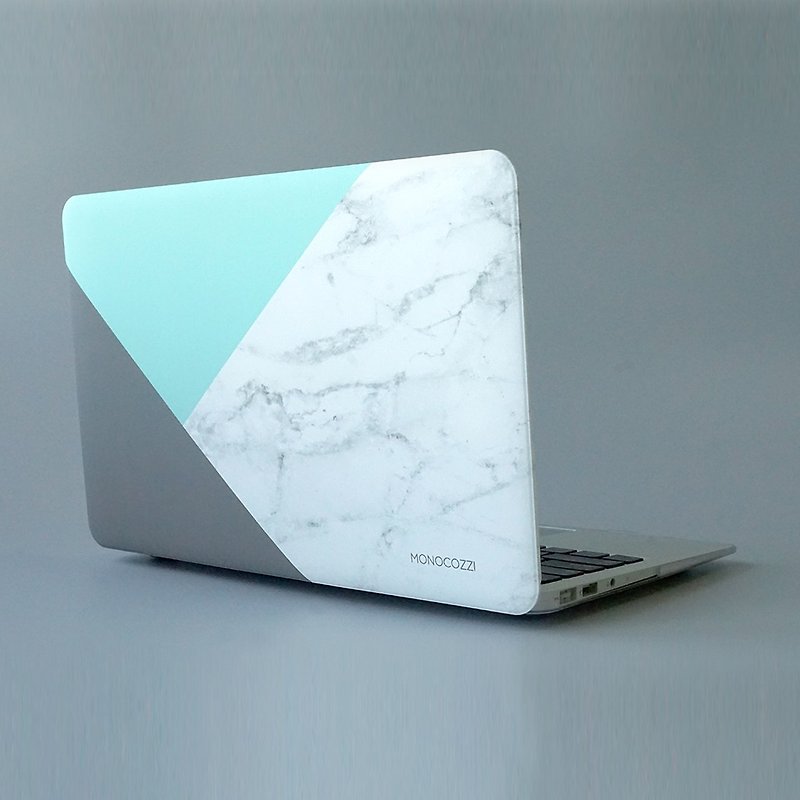 PATTERN LAB | MacBook Air 11" 图案保护硬壳 - 云石纹 - 平板/电脑保护壳 - 压克力 绿色