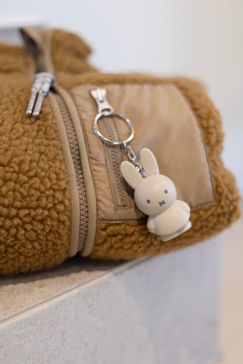 Miffy 米菲兔莫兰迪色系款公仔钥匙圈吊饰 - 大地色 - 钥匙链/钥匙包 - 其他材质 多色