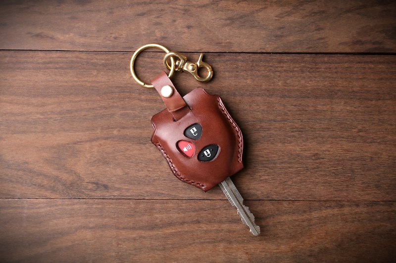 【NS手工皮件】手工钥匙皮套 TOYOTA 丰田 ALTIS 专用 钥匙保护套 钥匙包 钥匙套 - 钥匙链/钥匙包 - 真皮 