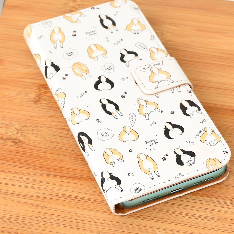 Shiba Inu's butt iPhone cover - 手机壳/手机套 - 其他材质 白色