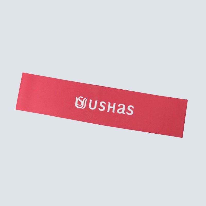 USHaS 瑜愈丨轻量级环状训练弹力圈 (3-5kg)-红 - 运动/健身用品 - 其他材质 红色