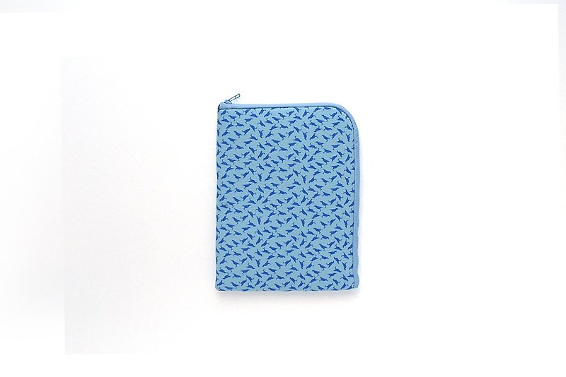iPad Mini收纳包/台湾八哥4号/蔚蓝色 - 平板/电脑保护壳 - 棉．麻 