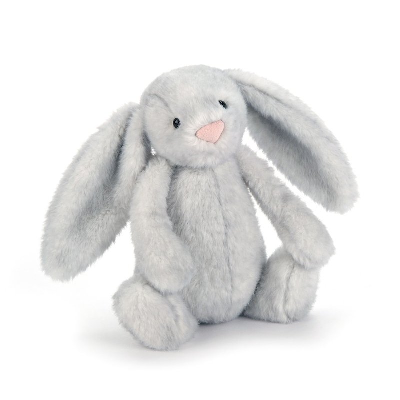 Jellycat Bashful Birch Bunny 兔 31cm - 玩偶/公仔 - 棉．麻 银色