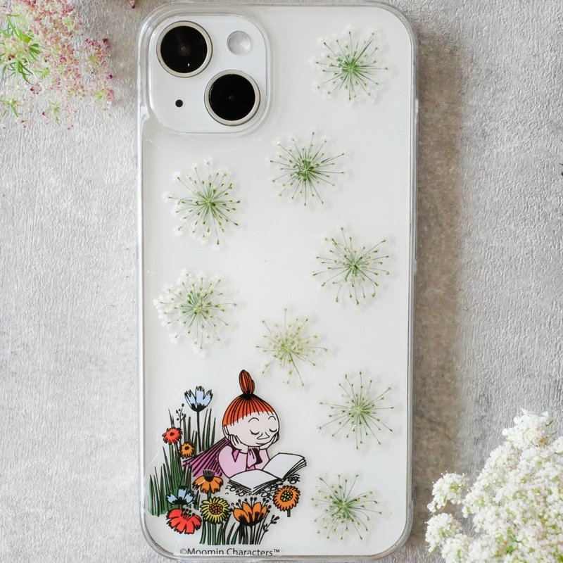 【Pinkoi x Moomin】Mymble 蕾丝花朵印花 iPhone 保护壳 - 手机壳/手机套 - 树脂 多色