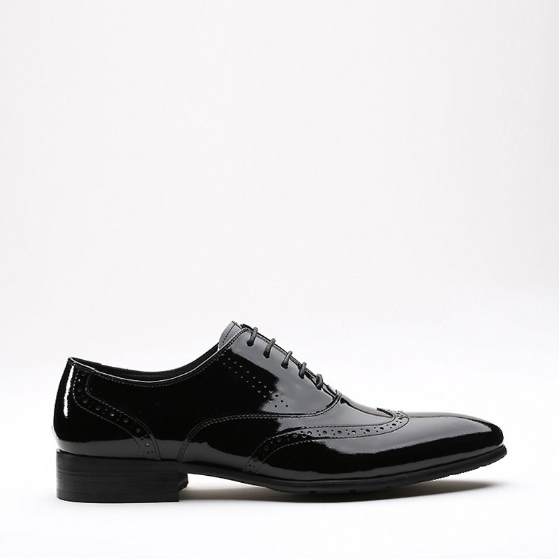 Kings Collection 真皮帕萨迪纳皮鞋 KV80024 黑色 - 男款皮鞋 - 真皮 黑色