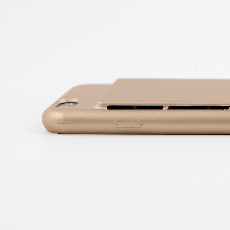 双音箱手机壳-金(适用iPhone6 Plus/6s Plus) - 手机壳/手机套 - 塑料 金色