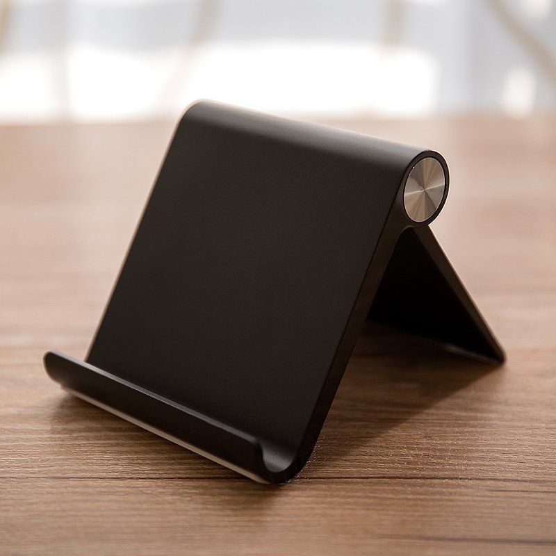 手机/平板 桌面多角度支架-质感黑 - 手机座/防尘塞 - 塑料 黑色