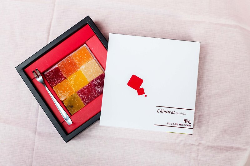 独特推荐春节伴手礼盒  9种水果综合法式喜糖礼盒-好吃又健康 - 零食/点心 - 新鲜食材 红色