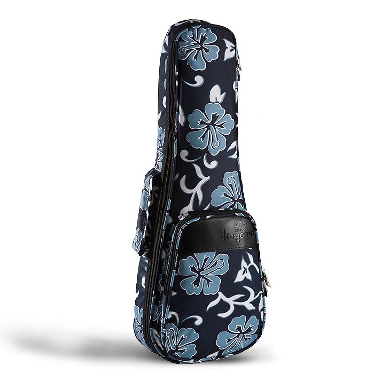 KYM-F21 21寸乌克丽丽袋 20mm厚琴袋 扶桑花 Flora Ukulele Bag - 吉他/乐器 - 聚酯纤维 蓝色