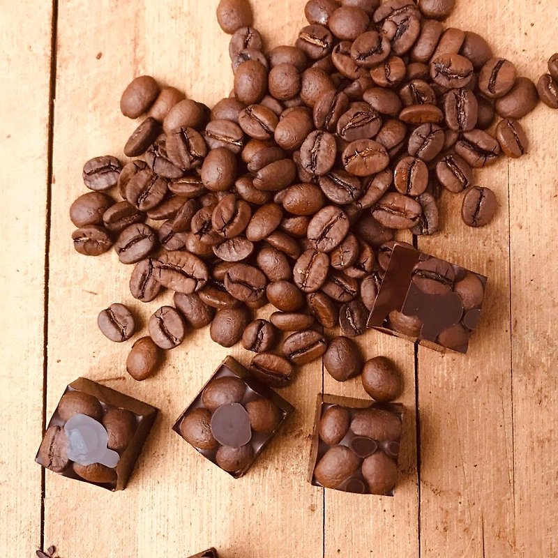 75% 咖啡巧克力 1包 - 巧克力 - 其他材质 咖啡色