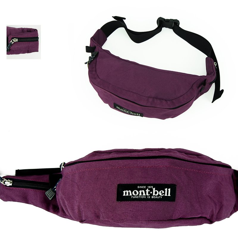 A·PRANK :DOLLY :: 复古着VINTAGE 品牌mont-bell紫红色古着腰包(B712025) - 侧背包/斜挎包 - 防水材质 紫色