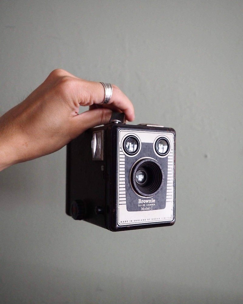 英国制柯达盒型相机 于1953~1957年之间 - 相机 - 其他金属 