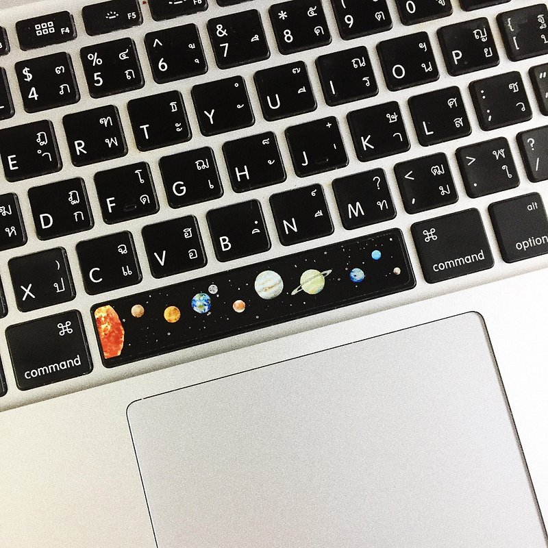 Spacebar Sticker - 贴纸 - 塑料 多色