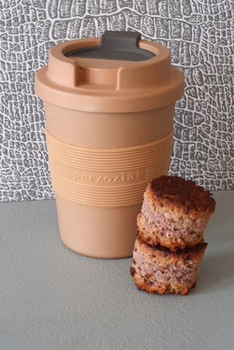 Zuperzozial - Time-Out旅行杯(中) - 咖啡色 - 咖啡杯/马克杯 - 环保材料 卡其色
