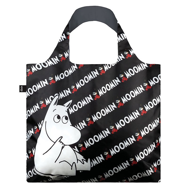 LOQI - Moomin  噜噜米 - 侧背包/斜挎包 - 塑料 黑色