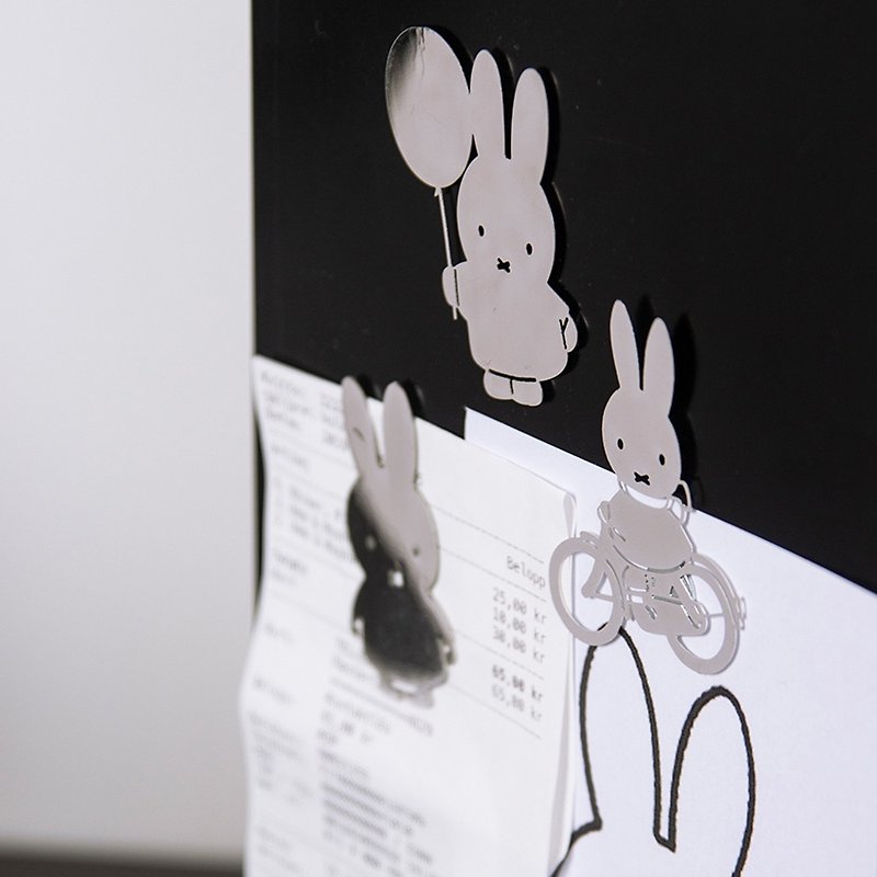 米菲兔造型磁铁3入组 - 冰箱贴/磁贴 - 其他金属 
