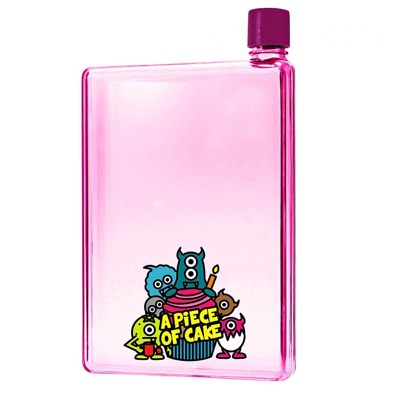 【茶创乐】 书形水樽(A5) - 水壶/水瓶 - 塑料 粉红色