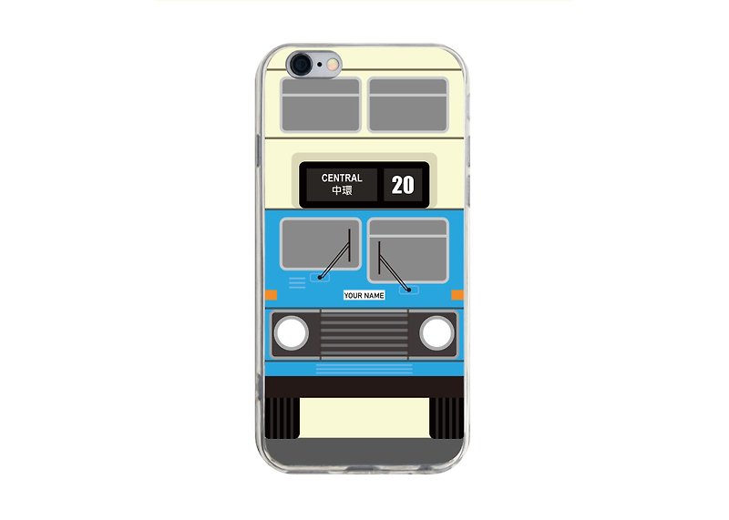 香港巴士 A款 iPhone 13 Pro Max 12 11 XS XR X SE 三星S21 Note - 手机壳/手机套 - 塑料 多色