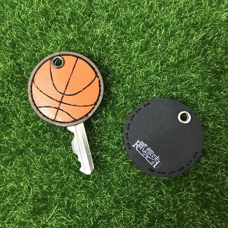 【戏鞋饰】疯NBA--蓝球钥匙套 - 钥匙链/钥匙包 - 防水材质 橘色