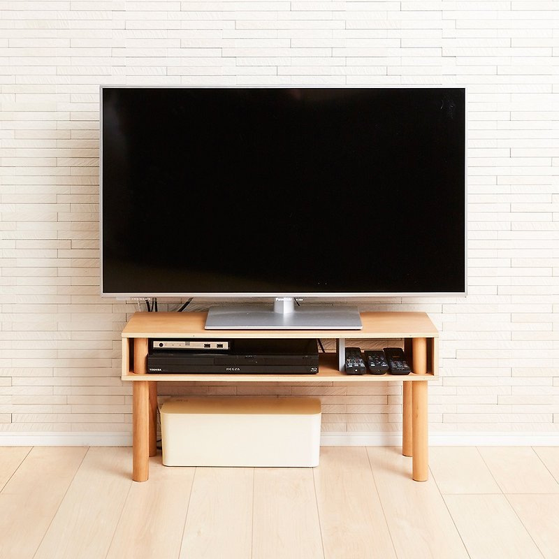 日本ideaco 解构木板电视柜 - 电视柜 - 木头 白色