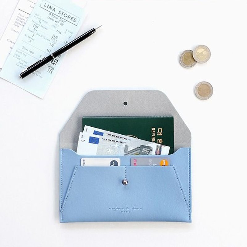 ICONIC 极简护照皮夹-晴空蓝,ICO50190 - 护照夹/护照套 - 塑料 蓝色