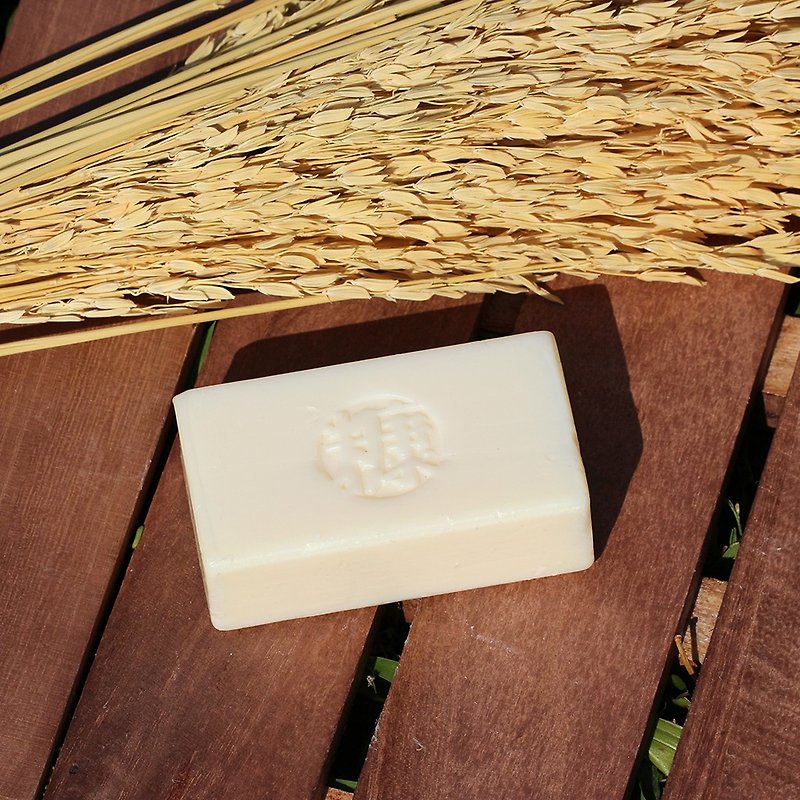 米糠裸皂(乳香精油) | 冷制手工皂 - 肥皂/手工皂 - 其他材质 卡其色