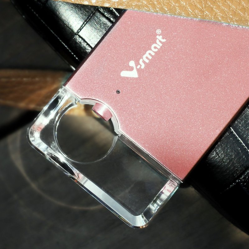 携带式迷你云 5G WI-FI 无线随身碟 128GB-玫瑰金 - U盘 - 塑料 粉红色