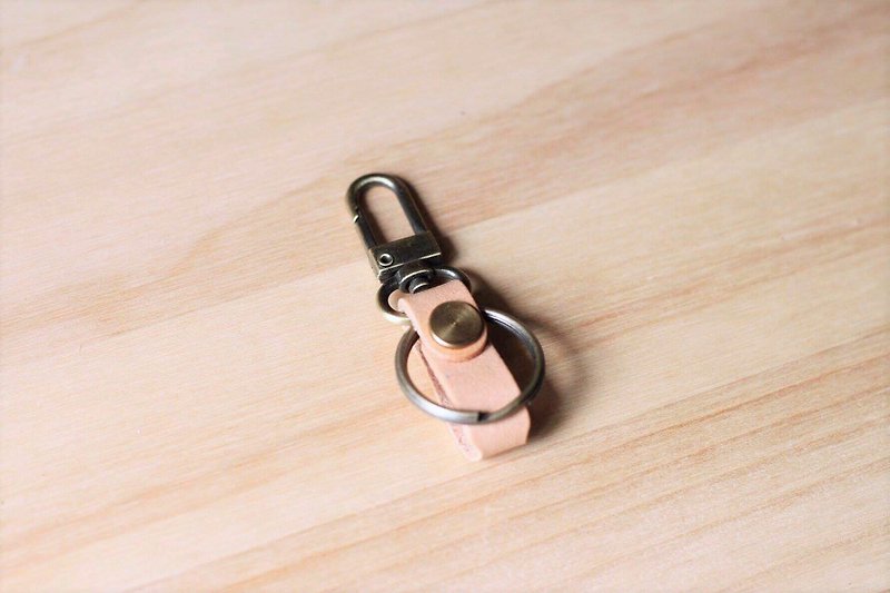 Gogoro 皮革钥匙圈 / 钥匙扣 | 原色 - 钥匙链/钥匙包 - 真皮 