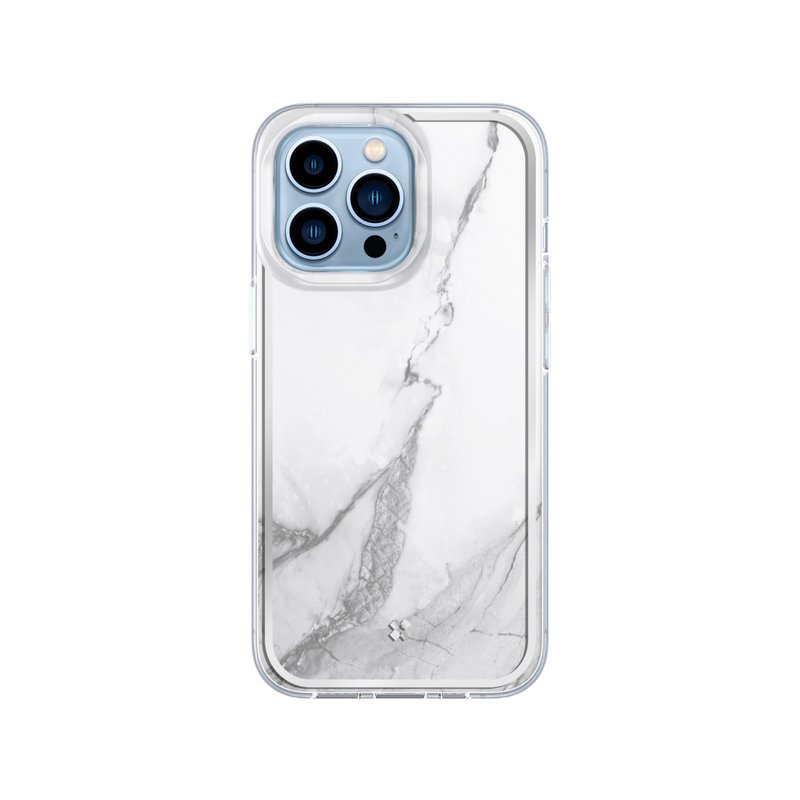 IPHONE 13 PRO MAX / 13 PRO / 13 CASE: PRISMART MARBLE WHITE - 手机壳/手机套 - 塑料 白色