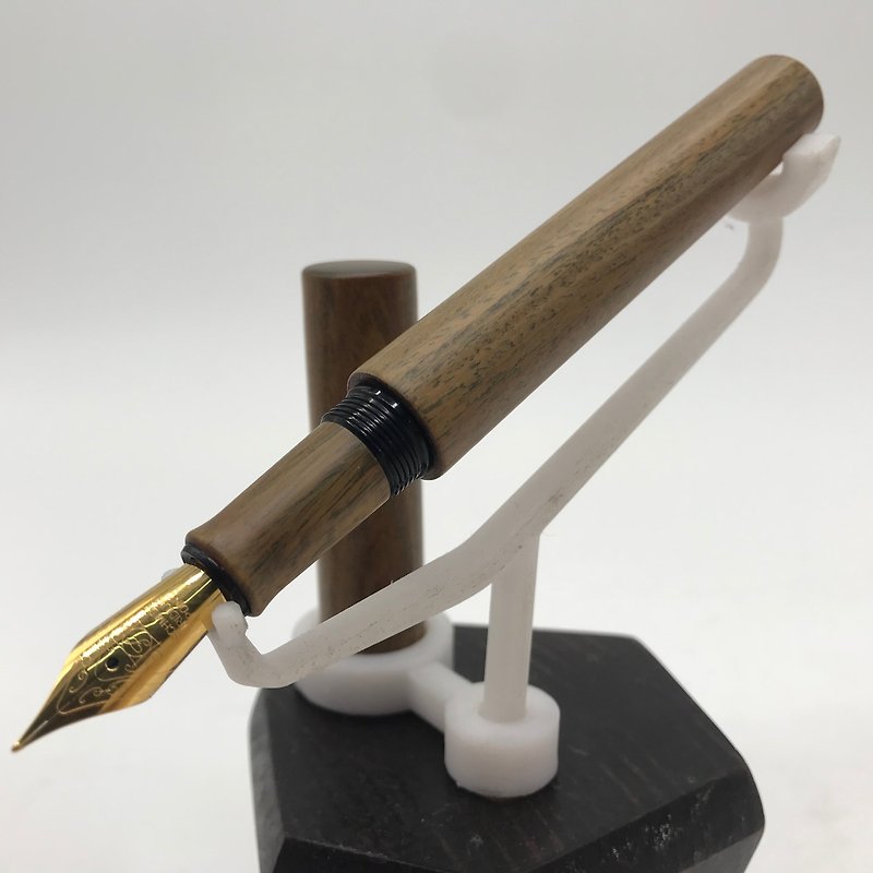 MicForest 微森林/限量商品-原木钢笔--玉檀 - 钢笔 - 木头 卡其色