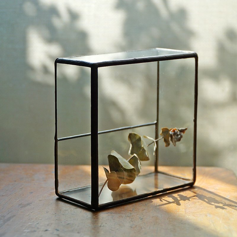 见本 四方玻璃镶嵌小温室-库存特卖 - 摆饰 - 玻璃 透明