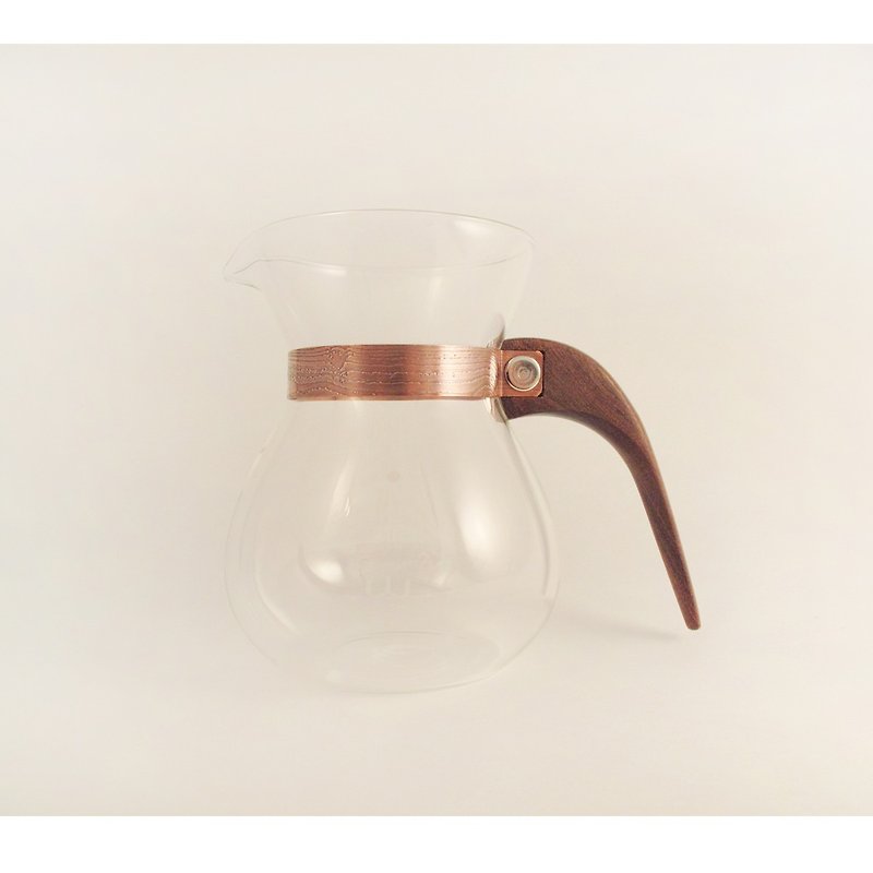 露·La Rosee 木质手感咖啡壶-第二代-简约款-巴拉圭紫檀-需预购 - 厨房用具 - 木头 咖啡色