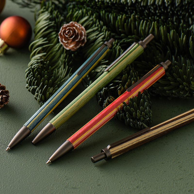 圣诞 / 耶诞 / 限时商品 - 圆珠笔/中性笔 - 木头 多色