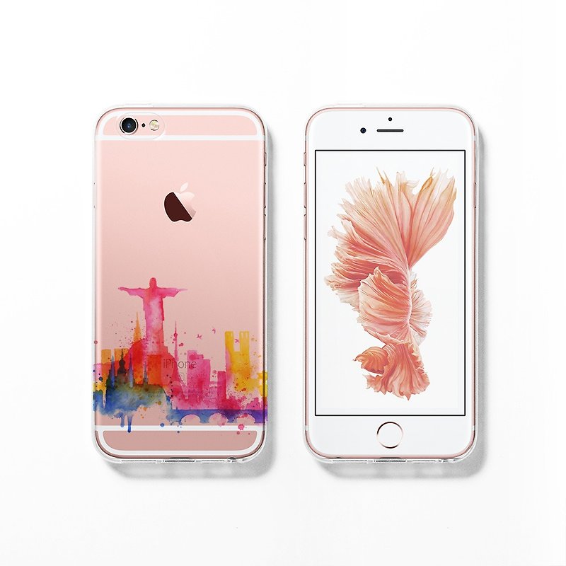 iPhone 7 手机壳, iPhone 7 Plus 透明手机套, Decouart 原创设计师品牌 C117 Brazil - 手机壳/手机套 - 塑料 多色