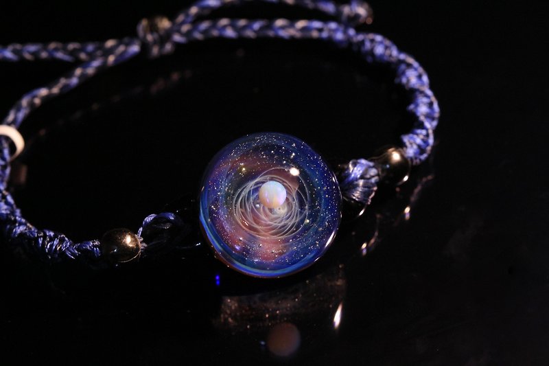 宇宙玻璃球 手绳 - 手链/手环 - 玻璃 蓝色