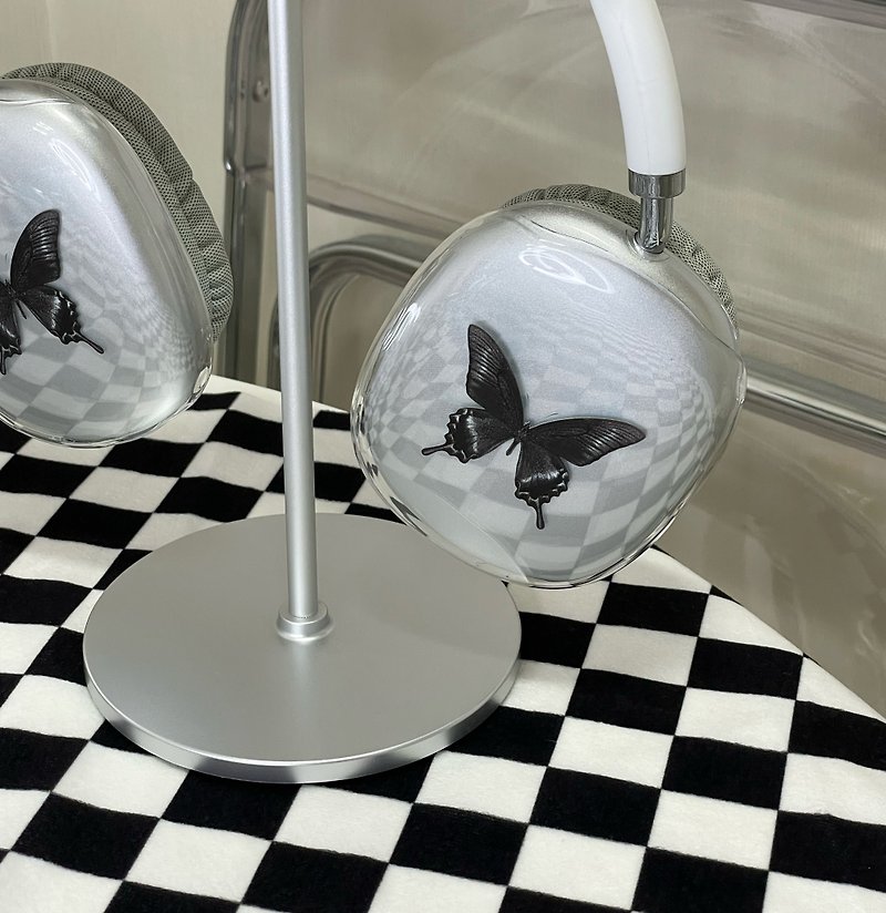 蝶形气囊最大保护壳 - 耳机收纳 - 塑料 黑色